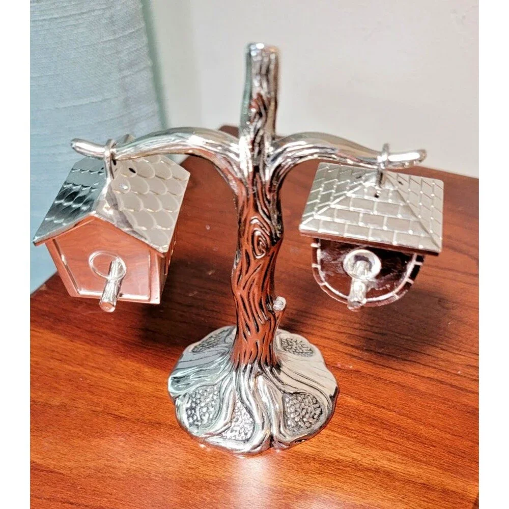GODINGER Birdhouses Salt & Pepper Shaker Set - Table ACCENTS By Design